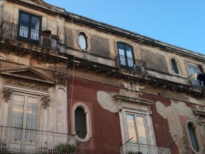 Our apartment - Typical of Sicily there is no street presence. 