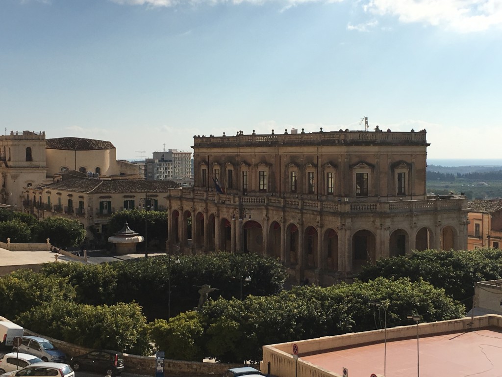 View from the palace balcony