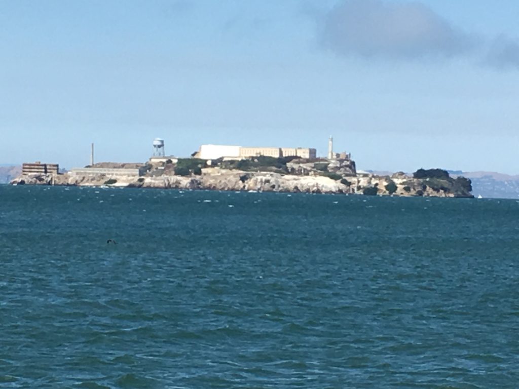 Alcatraz from the Marina